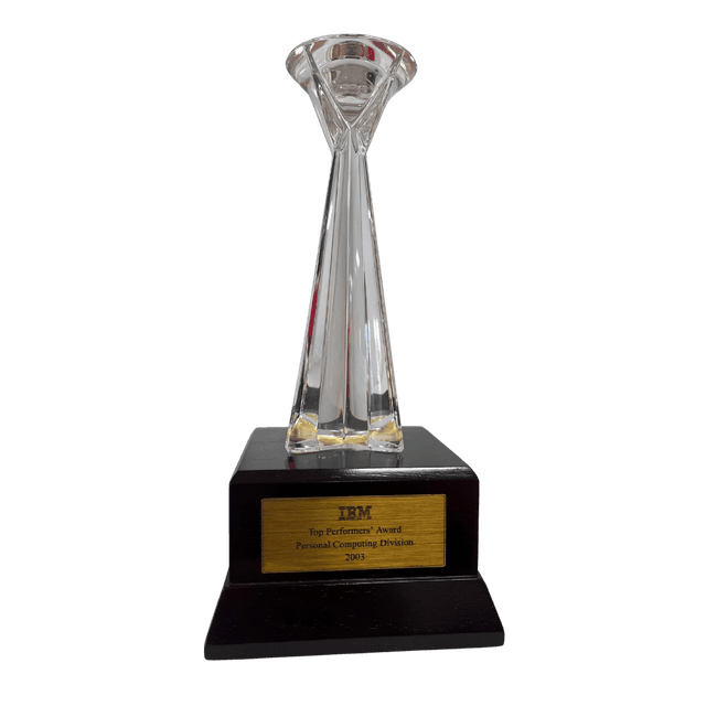 IBM TOP Performers Award - Personal computing Division 2003